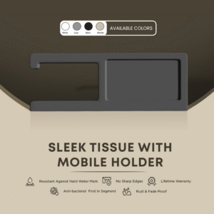 Sleek Tissue With Mobile Holder